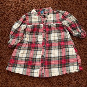 12-18m Flannel Dress